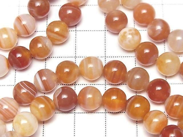 Karnelian, Sardonyx AAA- Runde 8mm Armband