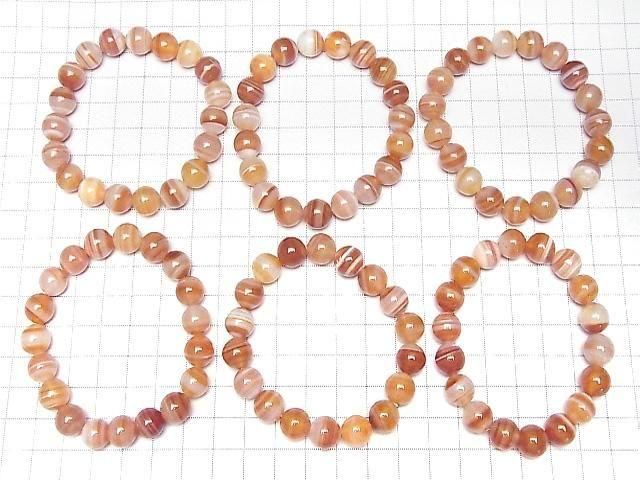 Karnelian, Sardonyx AAA- Runde 10mm Armband