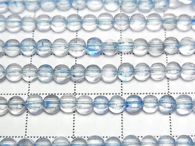 Blauer Topas Facettierte Münze 4x4mm 1strang Perlen (ca. 15 Zoll/36 cm)