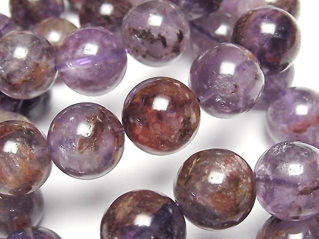 Garden Amethyst AAA Round 14mm Bracelet