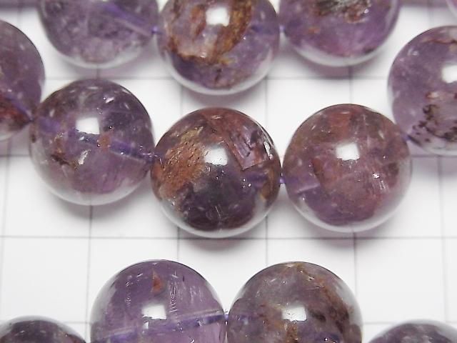 Garden Amethyst AAA Round 14mm Bracelet