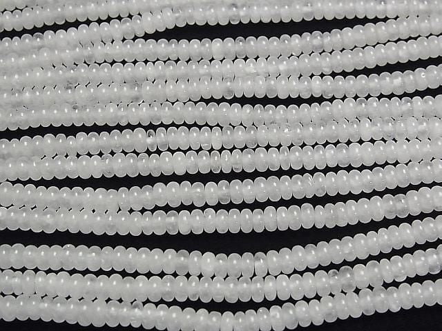 Angora Kristall AA Rondelle 4x4x2mm 1Strang Perlen (ca. 15 Zoll/37 cm)