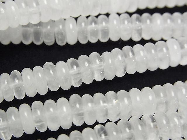 Angora Kristall AA Rondelle 6x6x2mm 1Strang Perlen (ca. 15 Zoll/37 cm)