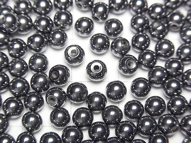 Terahertz Half Drilled Hole Round 4mm 20pcs