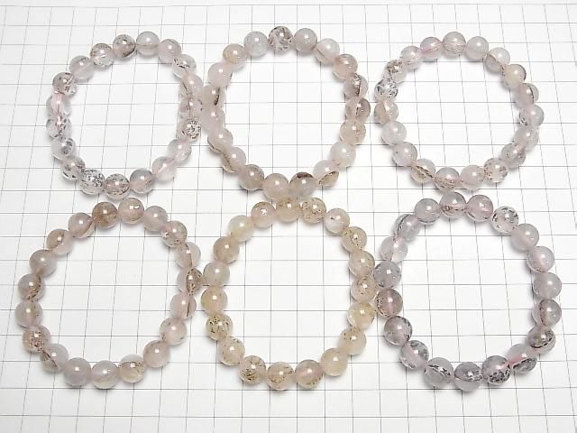 Dendritenquarz AA++ Rund 10mm, 11mm Armband