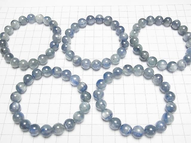 Kyanit AA++ Runde 10mm Armband