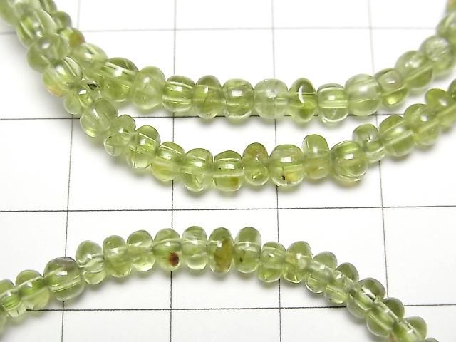 Peridot AA++ Rondelle 4x4x2mm Armband