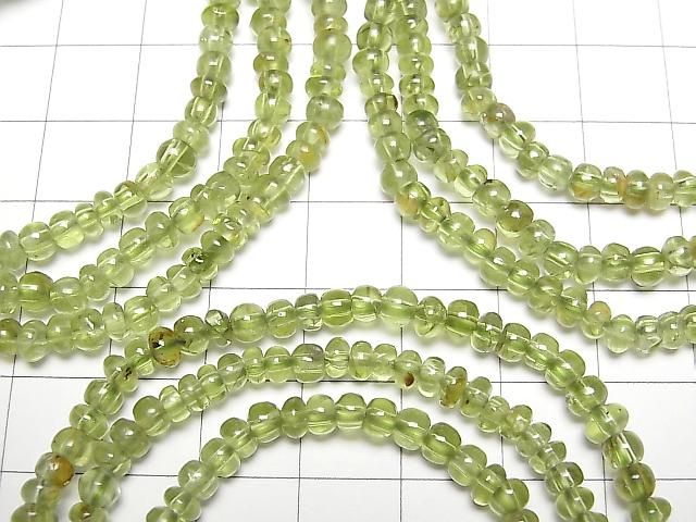 Peridot AA++ Rondelle 4x4x2mm Armband