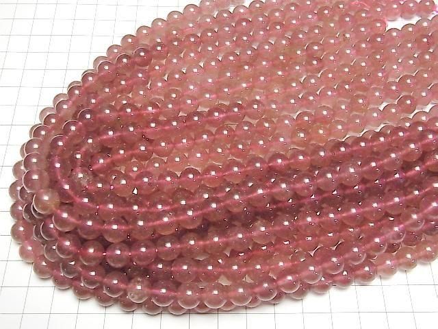 Rosa Epidot AA++ Rund 8.5mm 1 Strang Perlen (ca. 15 Zoll/36 cm)