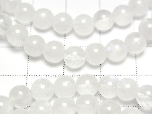皇家藍月光石 AA 圓珠 6mm 一串 (手鍊)