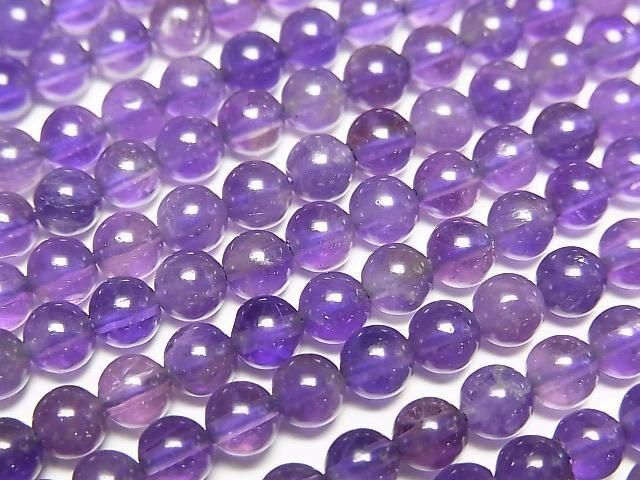 Amethyst AA++ Rund 4.5mm 1Strang Perlen (ca. 15 Zoll / 37 cm)