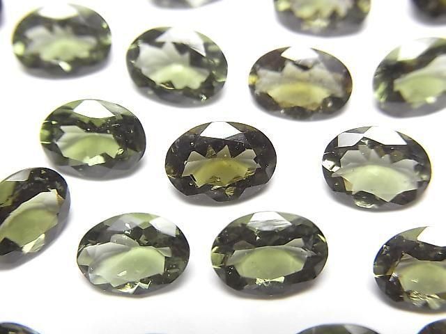 高品質 捷克隕石 AAA 橢圓刻面 7x5mm 1顆 裸石