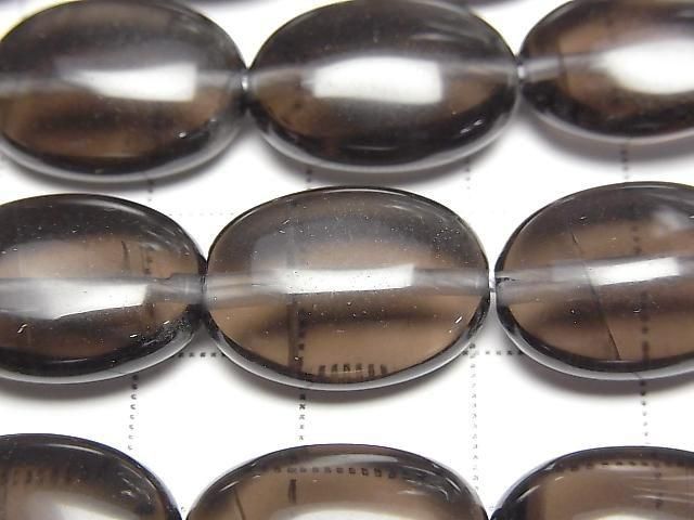Lemurian Obsidian Oval 18x13mm halb oder 1Strang Perlen (ca. 15 Zoll/38 cm)