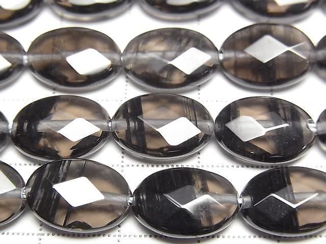 Mitternachts-Lace Obsidian facettiertes Oval 14x10mm halb oder 1Strang Perlen (ca. 15 Zoll/38 cm)