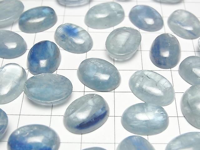 Himmel-Kyanit AA++ Oval Cabochon 16x12mm 1 Stück