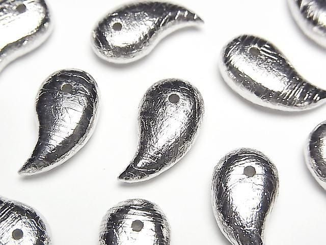 Meteorite (Altai Meteorite) Comma Shaped Bead 18x10mm 1pc