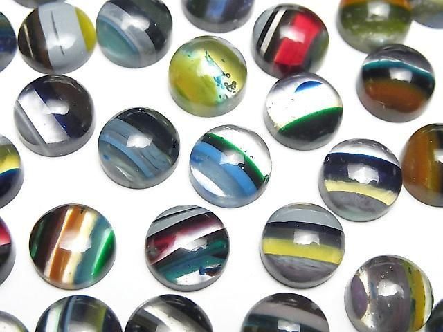 Surfite runder Cabochon 10x10mm 3 Stück