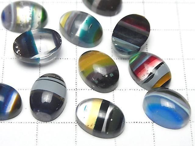 Surfite ovaler Cabochon 14x10mm 2 Stück