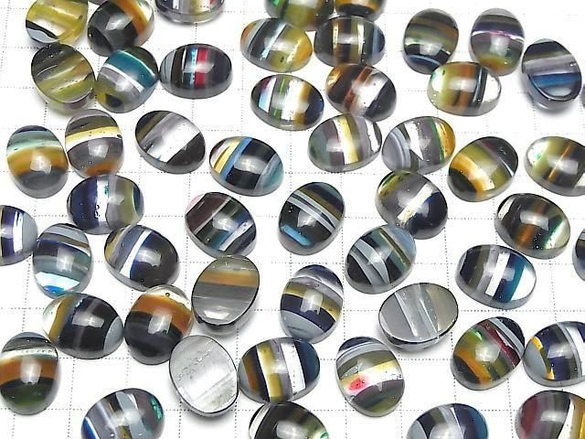 Surfite ovaler Cabochon 16x12mm 2 Stück