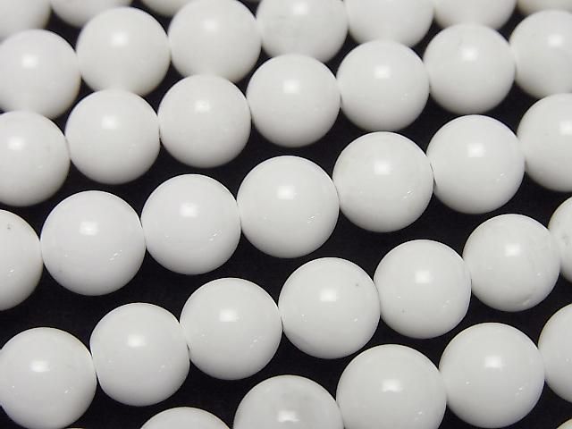 White Onyx AAA- Round 8mm 1strand beads (approx. 15 inches/37 cm)