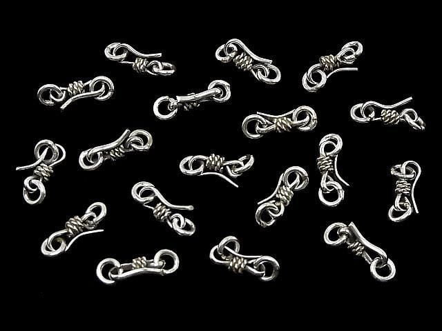 Silver 925 U-Hook with Jump Ring 13x6mm 1pc