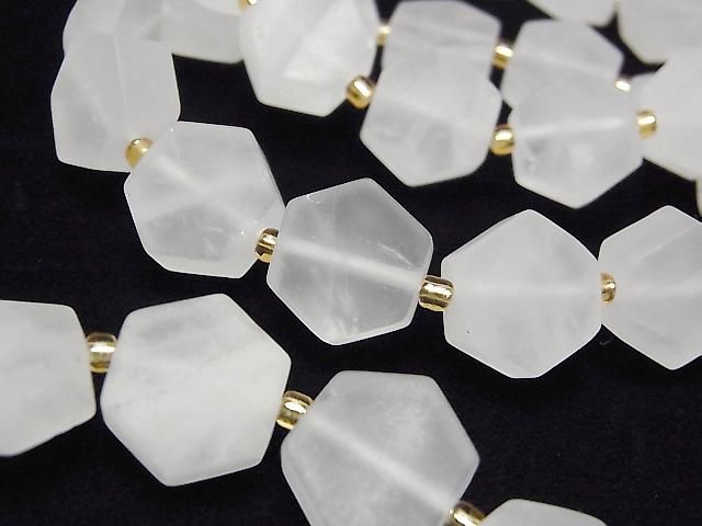 Kristall Hexagon 14x12mm Armband