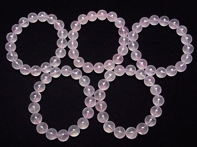 High Quality Rose Quartz AAA Round 12mm Bracelet