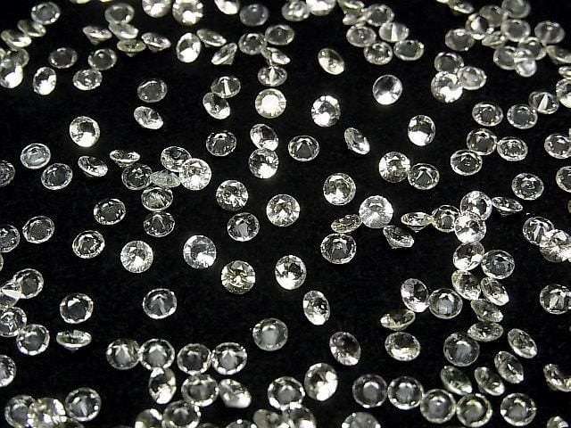 Unbehandelter gelber Saphir AAA lose Stein runde facettierte 3x3mm 3 Stück
