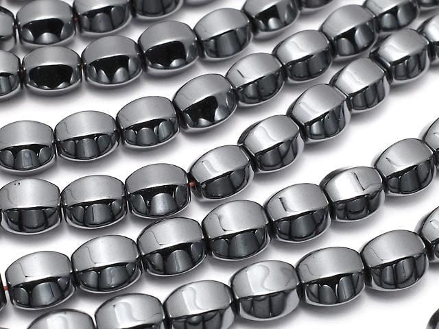 Hematite 6Faceted Round 6x6x6mm 1strand beads (aprx.15inch/38cm)