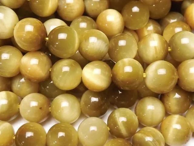 Golden Tiger's Eye AA++ Round 8mm 1strand beads (approx. 15 inches/36 cm)