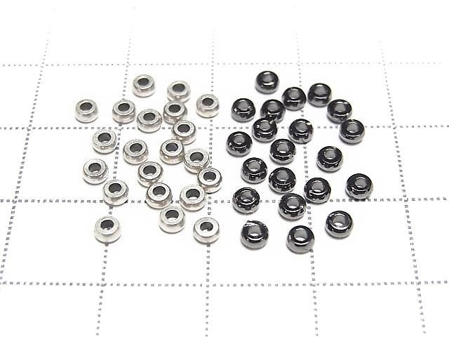 Metal parts Rondelle 3x3x1.5mm 20pcs