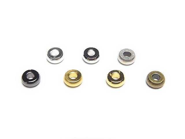 Metal parts Rondelle 4x4x1.5mm 20pcs