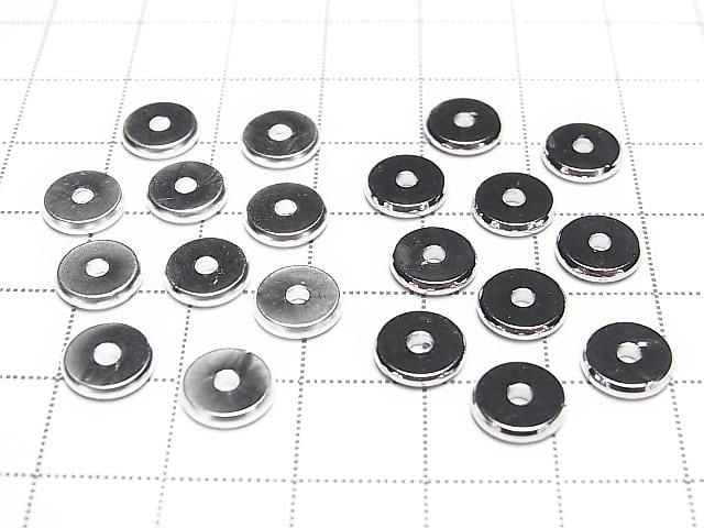 Metal parts Rondelle 8x8x1.5mm 20pcs