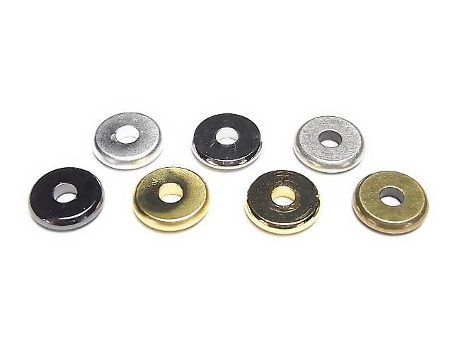 Metal parts Rondelle 10x10x2mm 20pcs