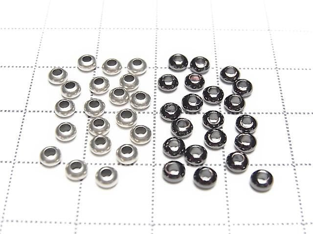 Metal parts Rondelle 3x3x1.5mm 20pcs