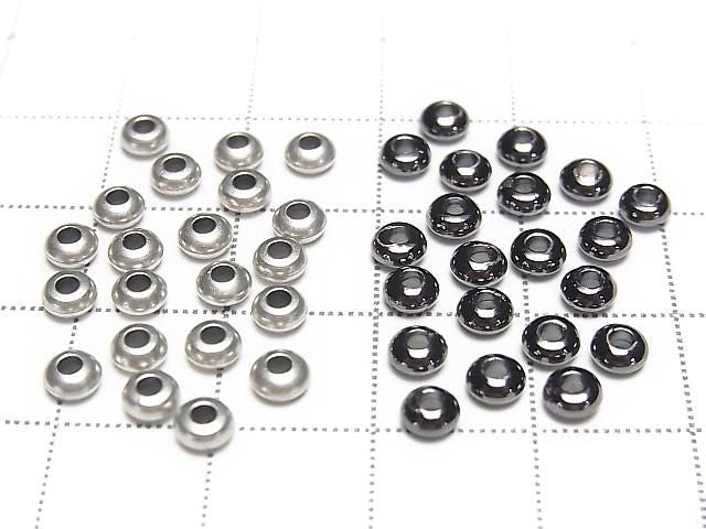 Metal parts Rondelle 4x4x2mm 20pcs