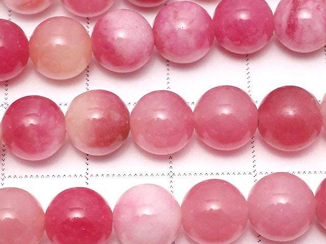 Red Jade Round 8mm 1strand beads (approx. 15 inches/36 cm)