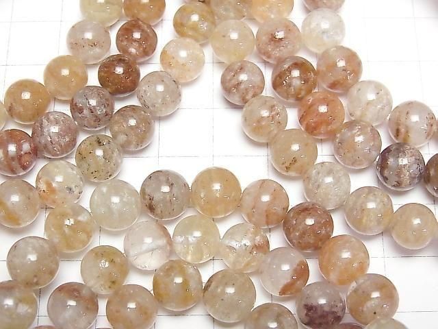Garden Quartz AA++ Round 9mm 1strand beads (Bracelet)