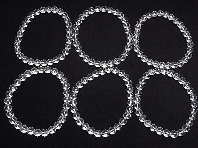 Colombian Lemurian Seed Crystal Round 6mm 1strand beads (Bracelet)