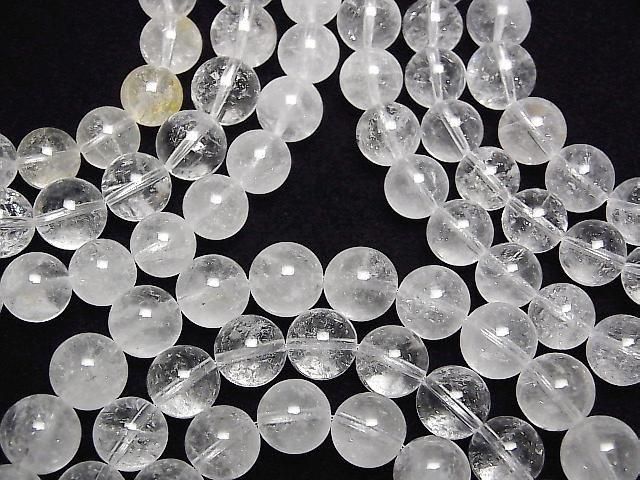 Colombian Lemurian Seed Crystal Round 8mm 1strand beads (Bracelet)