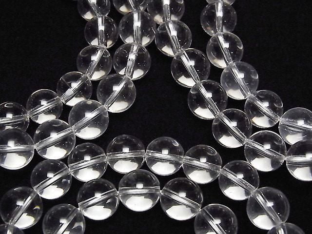 Quartz Cristal AAA- Rond 10mm 1 fil perles (Bracelet)