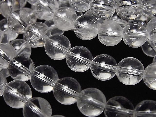 白水晶 AA++ 圓珠 8毫米 1串 (手鍊)