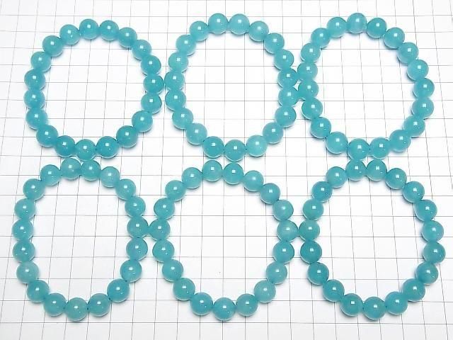 Uighur Amazonite Silica AA++ Round 10mm 1strand beads (Bracelet)