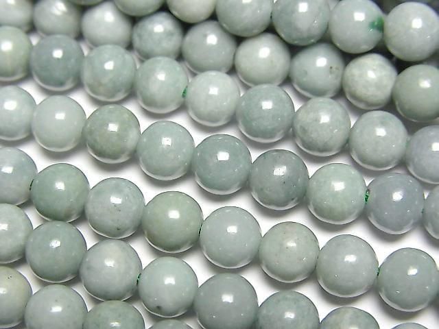 Guatemalan Jadeite Round 6mm 1strand beads (approx. 15 inches/36 cm)