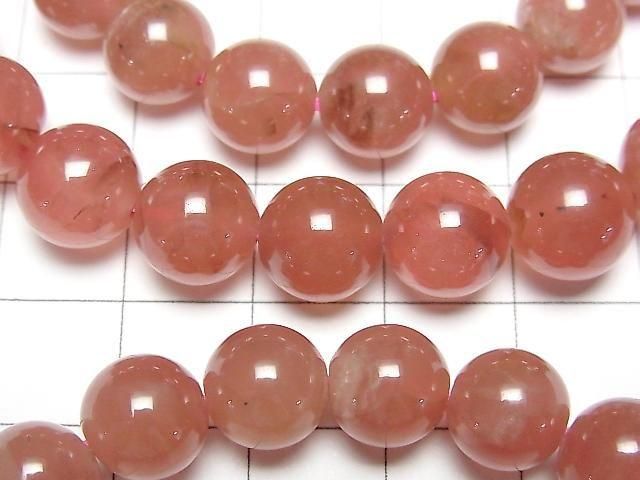 High-quality Peruvian Rhodochrosite AAA- Round 9mm 1strand beads (Bracelet)