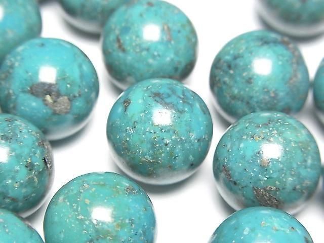 Turquoise AA++ Sphere Round 14mm 1pc