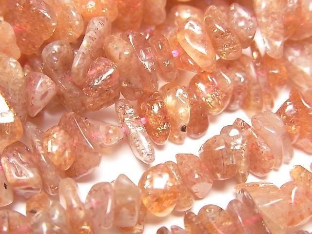 Sunstone AAA Chips (Small Nugget ) 1strand beads (aprx.15inch/38cm)