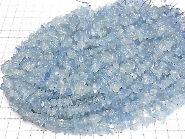 Aquamarine AA++ Chips (Small Nugget ) 1strand beads (aprx.15inch/36cm)