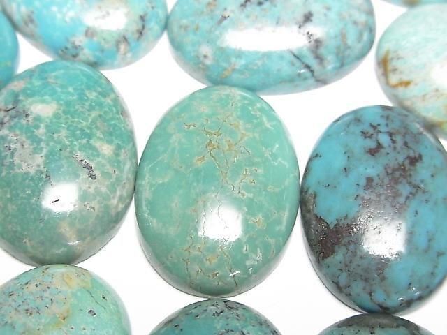 Turquoise AA+ Oval Cabochon 25x18mm 1pc