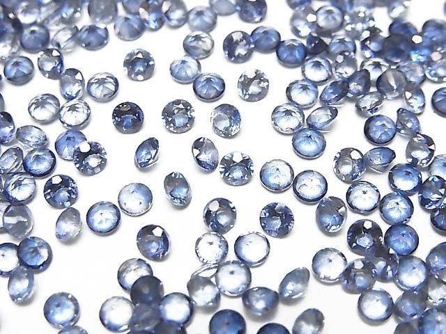 High Quality Blue Mystic Topaz AAA Loose Stone Round Faceted 3x3mm 10pcs